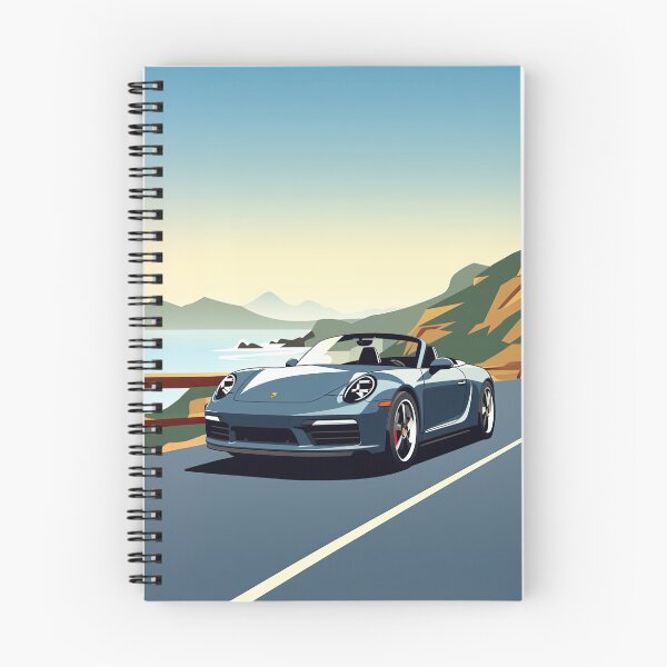 Item preview, Porsche Boxster Seaside PCH Illustration poster designed and sold by blackdogshop.