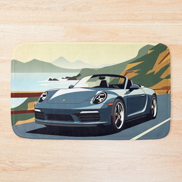 Item preview, Porsche Boxster Seaside PCH Illustration poster designed and sold by blackdogshop.