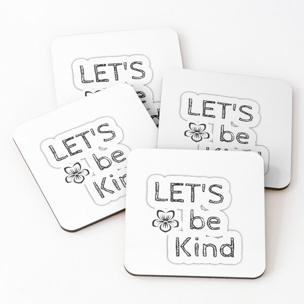 Item preview, Let's be kind, T-shirt design  designed and sold by NOON tee gallery.