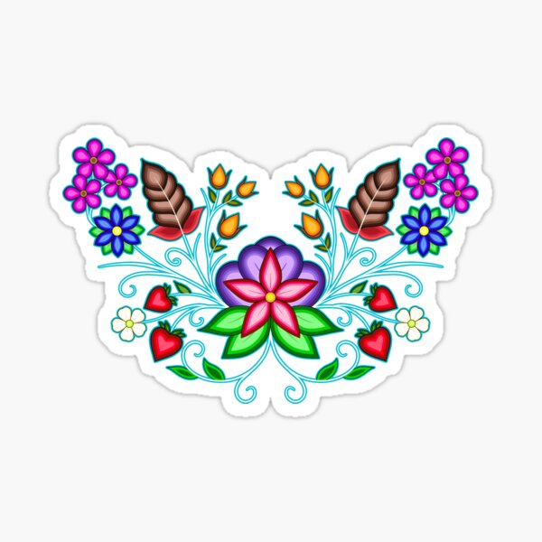 Item preview, Turquoise Floral Dreams designed and sold by ojiberishdsgns.