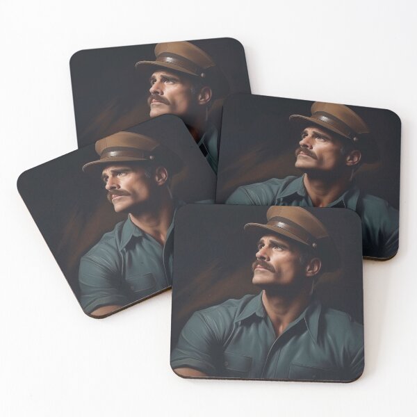 Item preview, Portraits of Men in a painterly style designed and sold by dopemonkey.