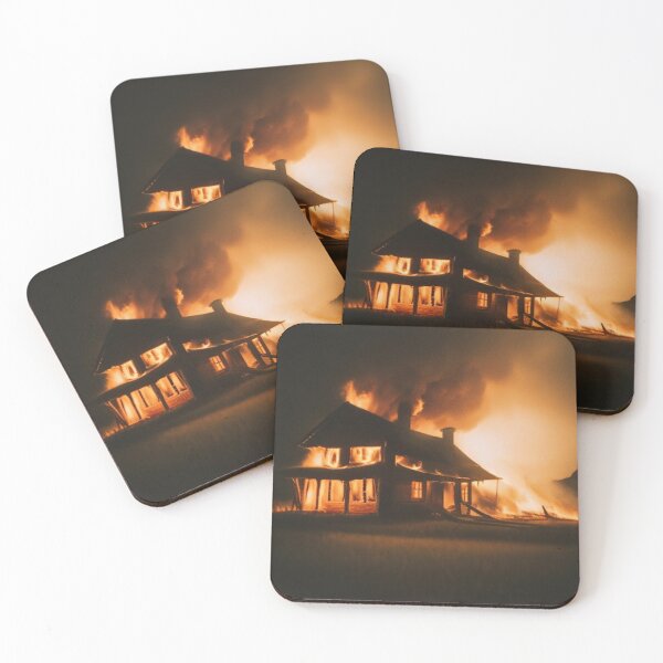 Item preview, Structure fire designed and sold by Roxburylane.