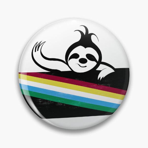 Item preview, Disability Pride Flag Sloth  designed and sold by CripRevolution.