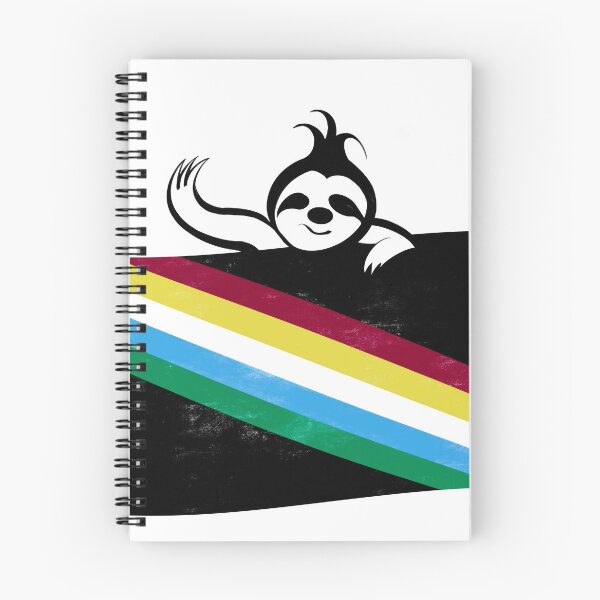 Item preview, Disability Pride Flag Sloth  designed and sold by CripRevolution.
