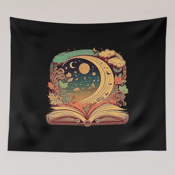 Item preview, fantasy books magic designed and sold by witch-night.