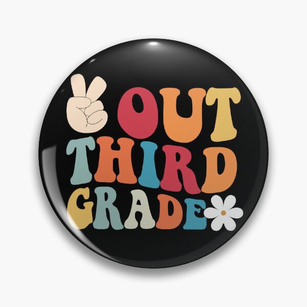 Item preview, Peace Out Third Grade Graduation Peace Out 3rd Grade Gear designed and sold by DynamicDesign.
