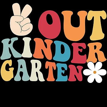 Vorschaubild zum Design Peace Out Kindergarten Graduation Peace Out Kindergarten Gear von DynamicDesign