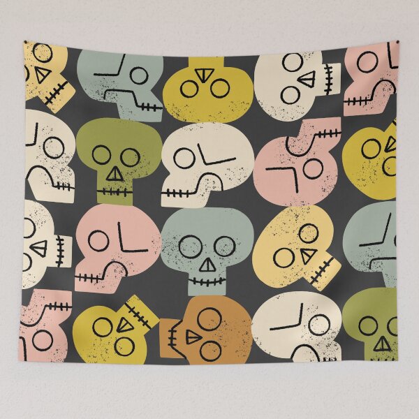 Item preview, Happy Skulls designed and sold by Renea L Thull.