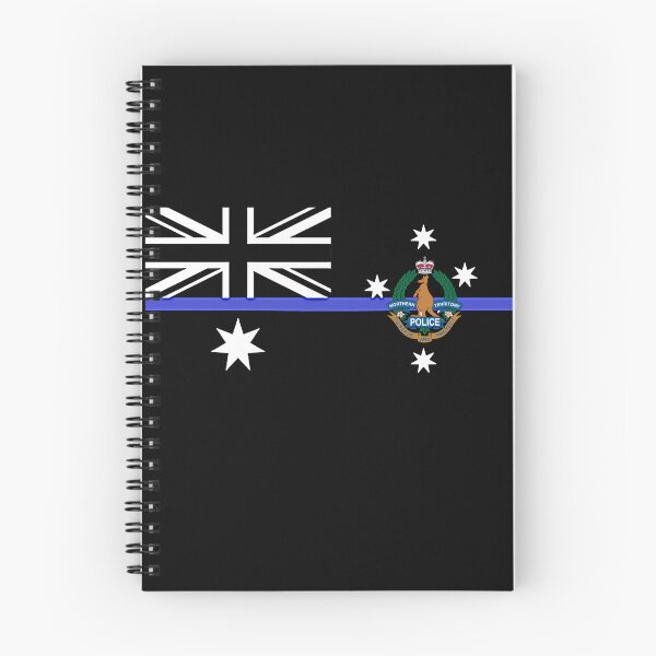 Item preview, Northern Territory Police Thin Blue Line Flag -Thin Blue Line designed and sold by RENAGADE4LYF.