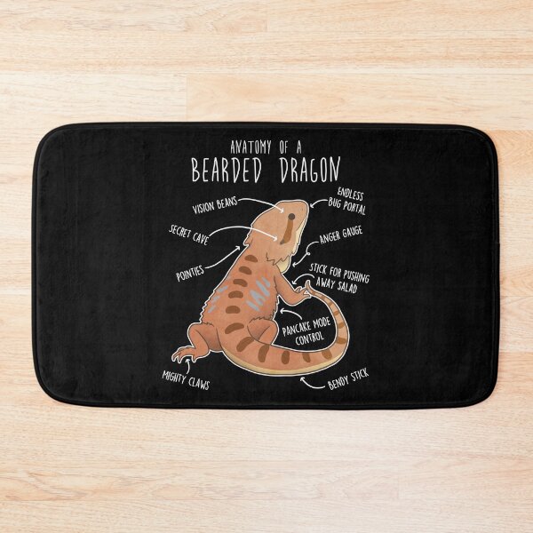 Item preview, Bearded Dragon Lizard Reptile Anatomy designed and sold by Clara Hollins.