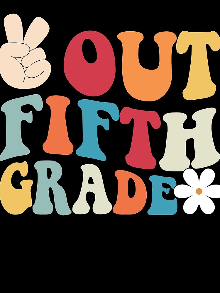 Thumbnail 3 von 3, Tuch, Peace Out Fifth Grade Graduation Peace Out 5th Grade Gear designt und verkauft von DynamicDesign.