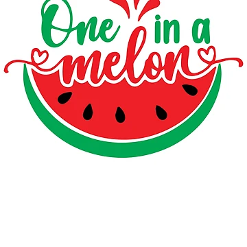 Vorschaubild zum Design One In A Melon Watermelon Lover One In A Melon Gear von DynamicDesign