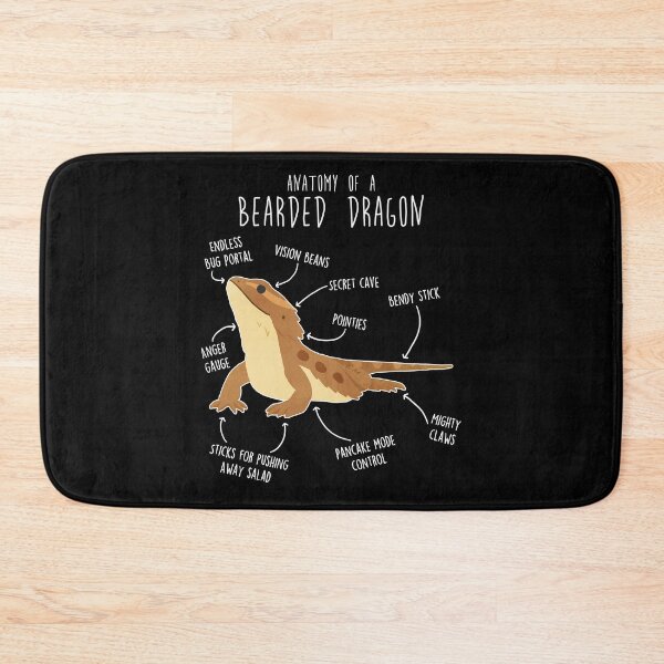 Item preview, Bearded Dragon Lizard Reptile Anatomy designed and sold by Clara Hollins.