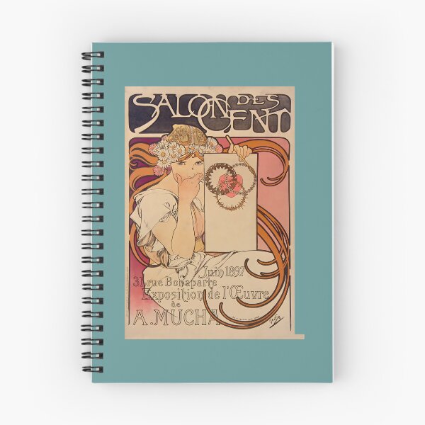 Item preview, SALON des CENT of Alphonse Mucha 1897 	 	 designed and sold by yezgnofmwj58.