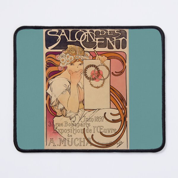 Item preview, SALON des CENT of Alphonse Mucha 1897 	 	 designed and sold by yezgnofmwj58.