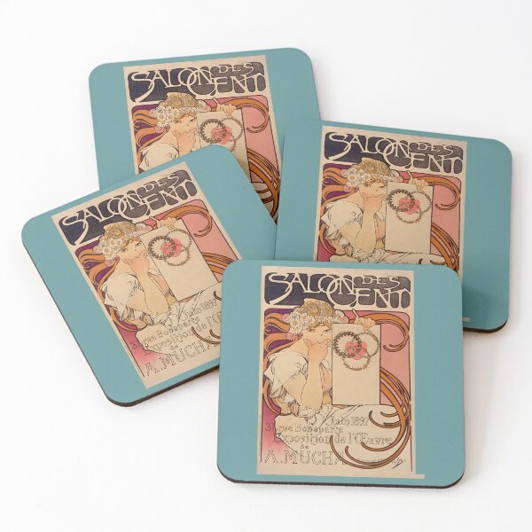 Item preview, SALON des CENT of Alphonse Mucha 1897 	 	 designed and sold by yezgnofmwj58.