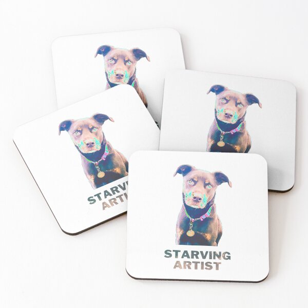 Item preview, Starving Artist, Hungry Dog designed and sold by Do-GoodPuzzler.