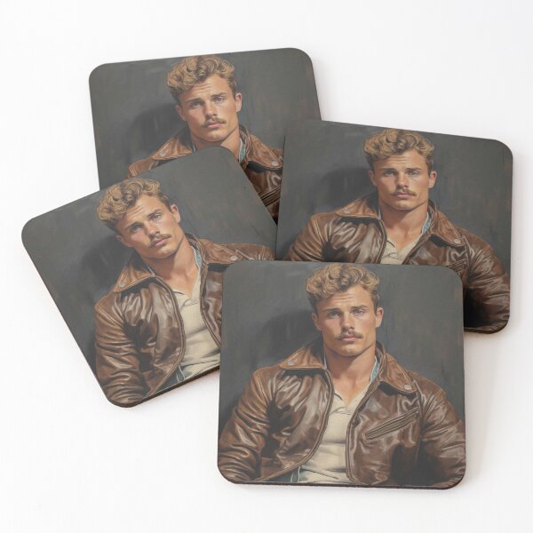 Item preview, Portraits of Men in a painterly style designed and sold by dopemonkey.