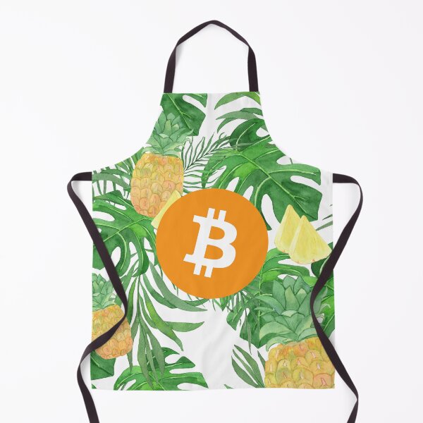 Item preview, Bitcoin Pineapple Pattern - Crypto Logo designed and sold by GetCryptoSwag.