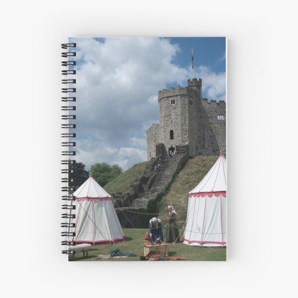 Cardiff Castle Encampment Spiral Notebook