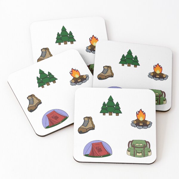 Item preview, Cartoon Camping Bundle Design designed and sold by Digital-Works.