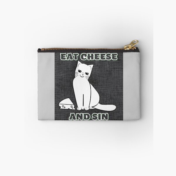 Item preview, Eat cheese and sin designed and sold by tinytwist.