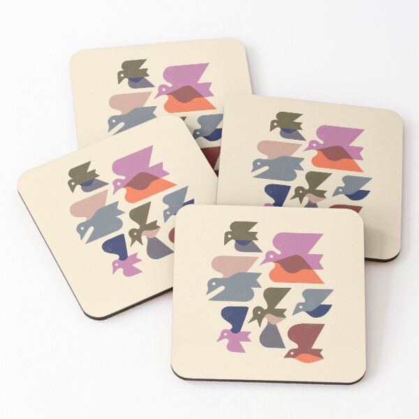 Item preview, Seven Bird Flock  designed and sold by Renea L Thull.