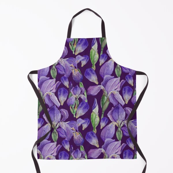 Item preview, Purple Watercolor Irises  designed and sold by MCanvasworks.