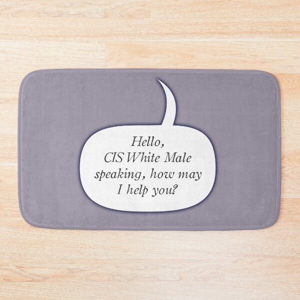 Item preview, CIS White Male Speaking designed and sold by cgsketchbook.