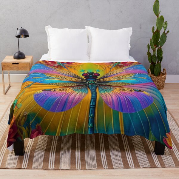Item preview, Colorful Dragonfly Happiness designed and sold by purplesensation.
