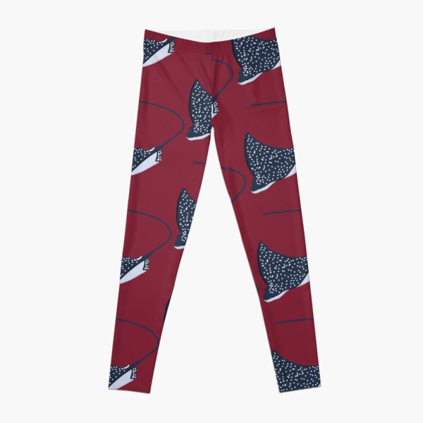 Spotted Eagle Ray Leggings, Swim, SCUBA Dive, Surf