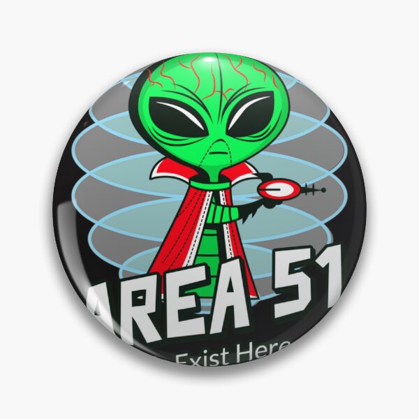 Item preview, Area 51 Alien Funky Tees designed and sold by TuckOkazaki.