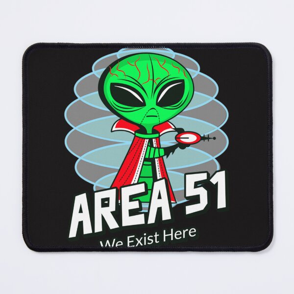 Item preview, Area 51 Alien Funky Tees designed and sold by TuckOkazaki.