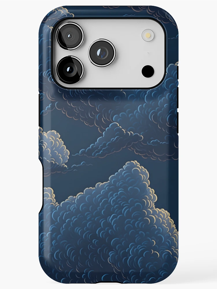 Thumbnail 1 of 4, iPhone Case, Clouds designed and sold by RASUNED.