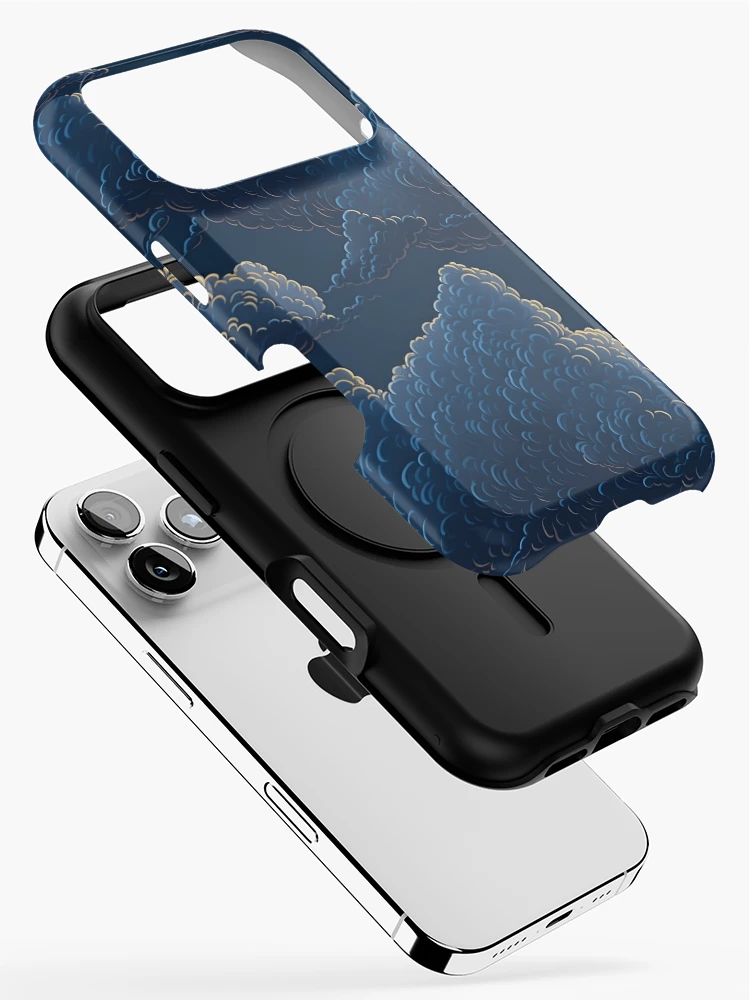 Thumbnail 2 of 4, iPhone Case, Clouds designed and sold by RASUNED.