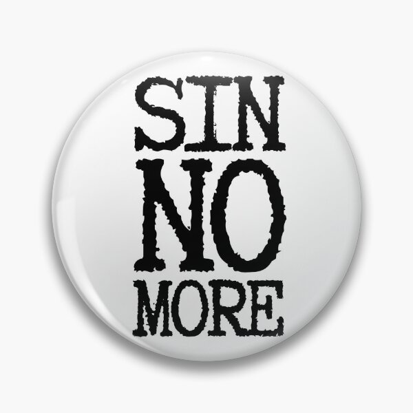 Item preview, Sin No More Black Letters designed and sold by GFamilyC.