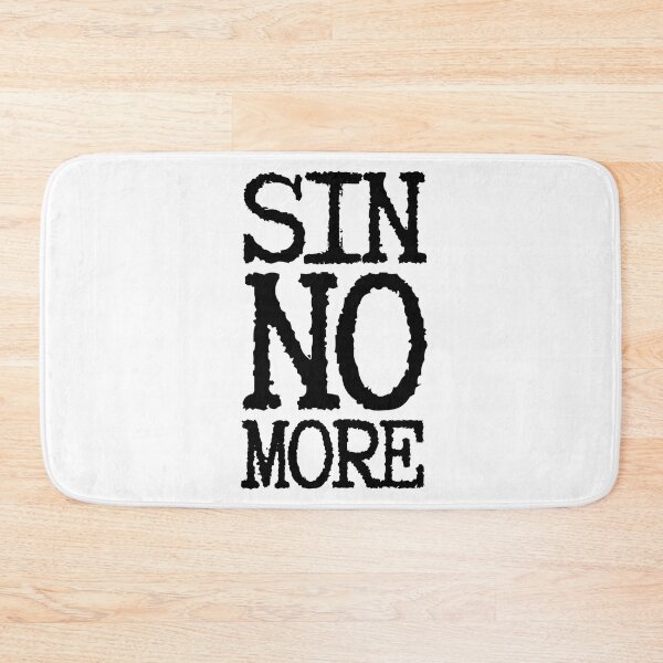 Item preview, Sin No More Black Letters designed and sold by GFamilyC.