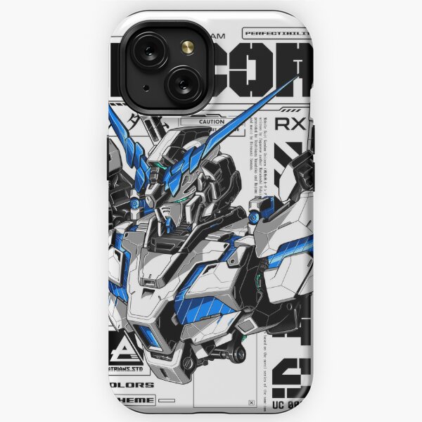 Gundam Print Soft Silicone Matt Case For Apple iPhone and Samsung Galaxy