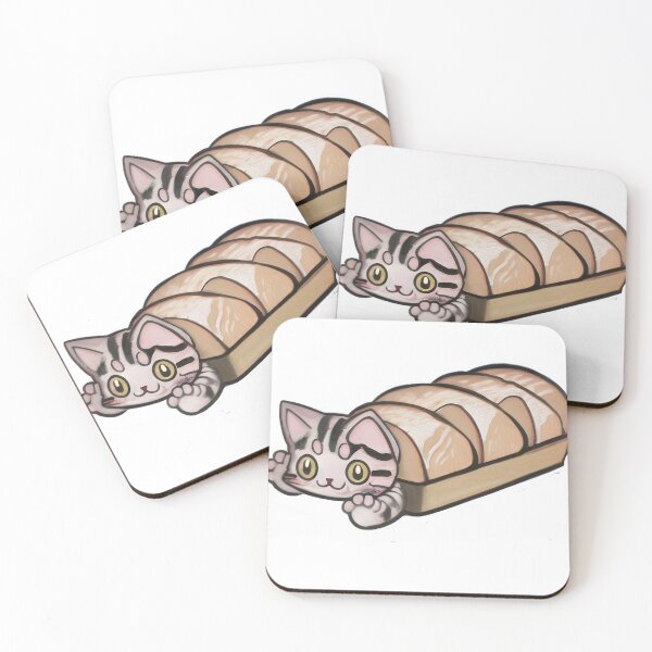 Item preview, Anime kitten loaf  designed and sold by LifeisStickers.