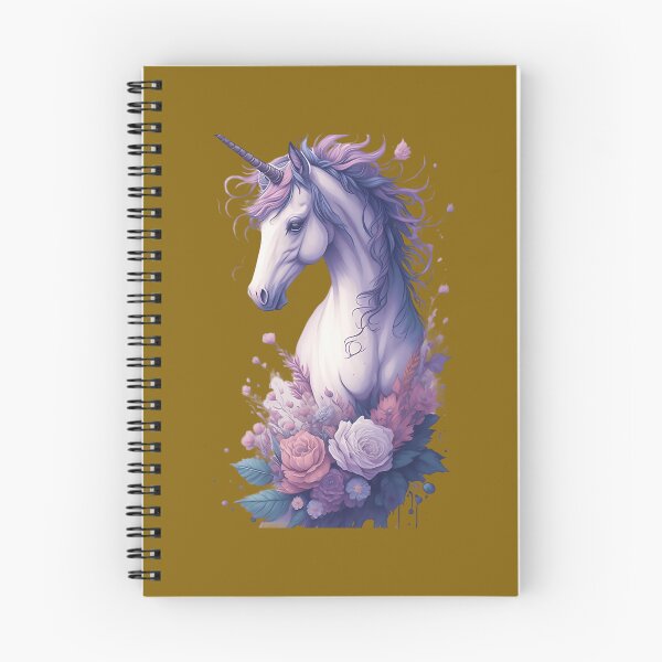 Item preview, Aesthetic Grunge Unicorn with Floral Splash   	 designed and sold by ruzvguehbnj18.