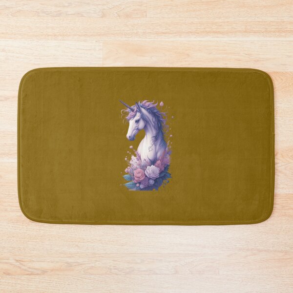 Item preview, Aesthetic Grunge Unicorn with Floral Splash   	 designed and sold by ruzvguehbnj18.