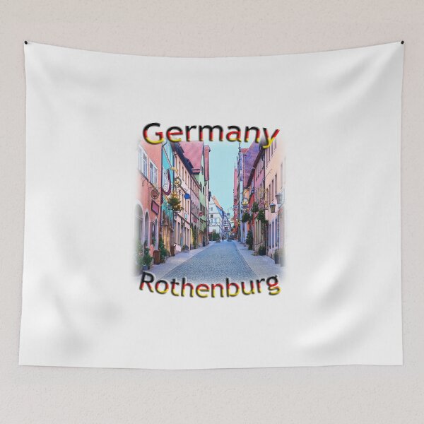 Item preview, Germany - Rothenburg ob der Tauber streetscape designed and sold by Adam Gormley.