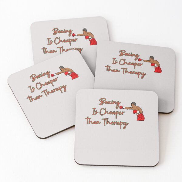 Item preview,  Boxing Cheaper than Therapy     - Funny boxing Quote  designed and sold by unique things.