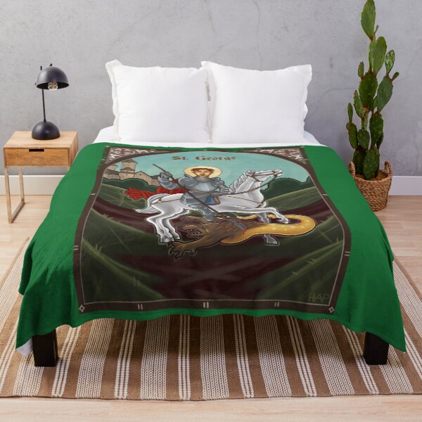 Item preview, Icon of St. George Canvas Print designed and sold by xojnasshc59.