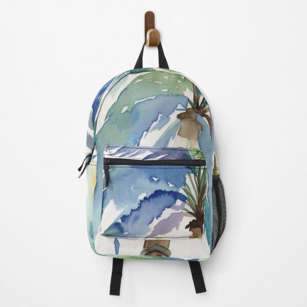 Item preview, palmera de hojas azules designed and sold by camchic.