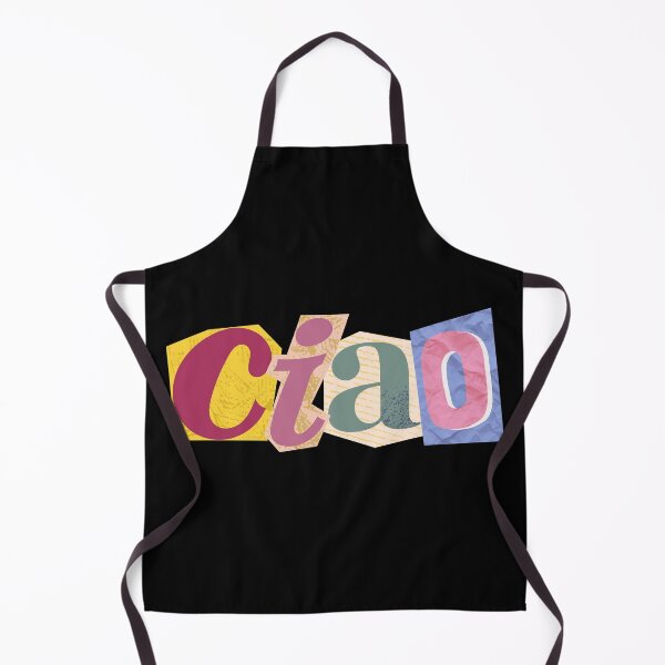 Item preview, ciao (ransom note letters) designed and sold by Elizebeth Nacion.