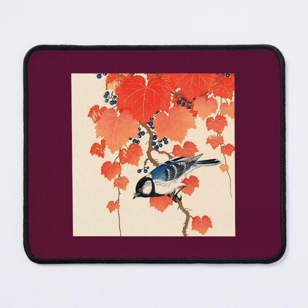 Item preview, Vintage Japanese Jay and Autumn Grapevine   Acrylic Block 	 designed and sold by ircnhugxiay69.