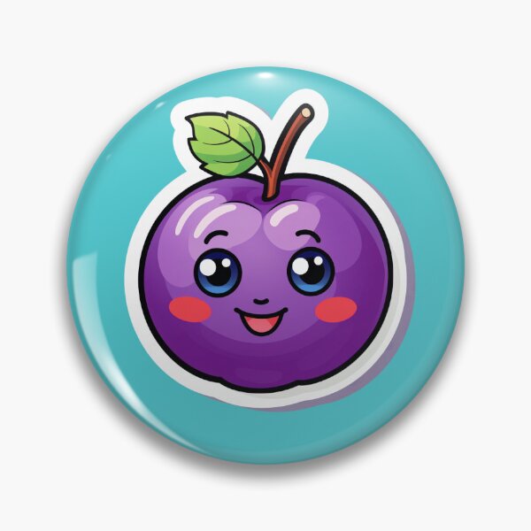 Item preview, Cute Plum Fruit Design designed and sold by AfterSchoolSpec.