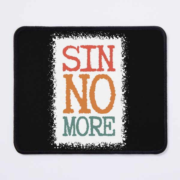 Item preview, Sin No More Color Letters White BG designed and sold by GFamilyC.