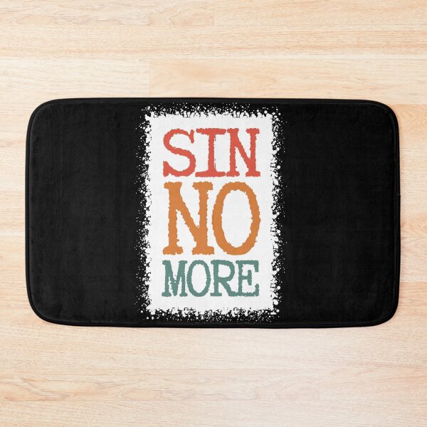 Item preview, Sin No More Color Letters White BG designed and sold by GFamilyC.